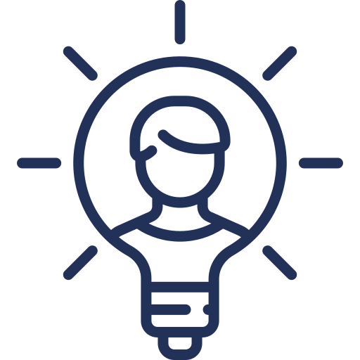 light bulb with idea img