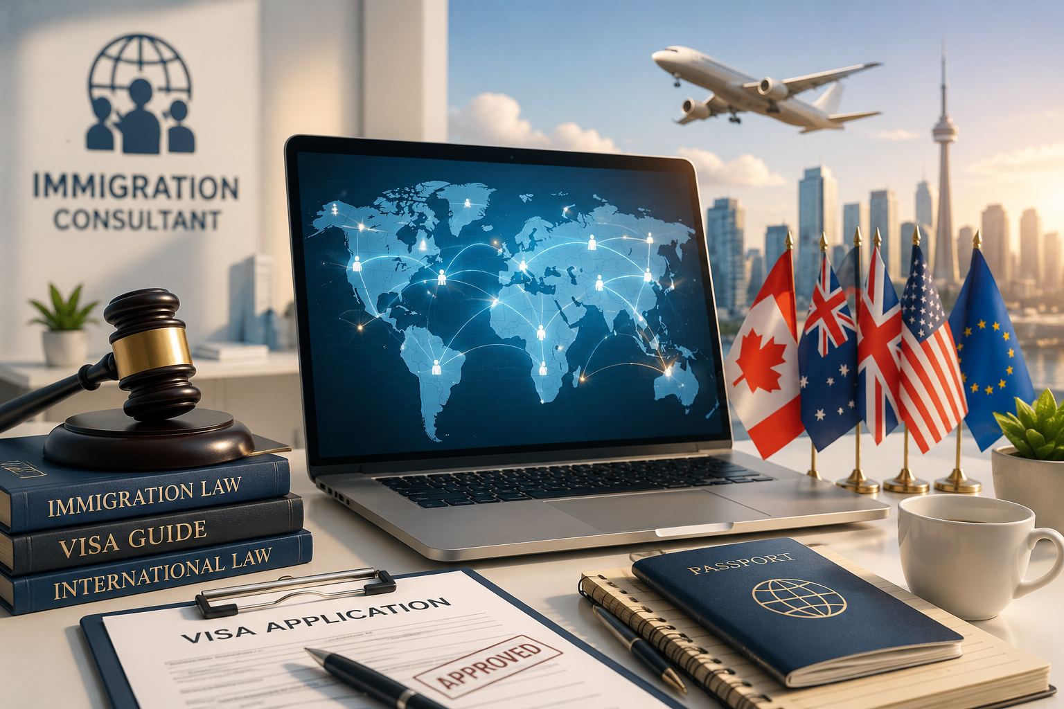 Global consulting and immigration journey