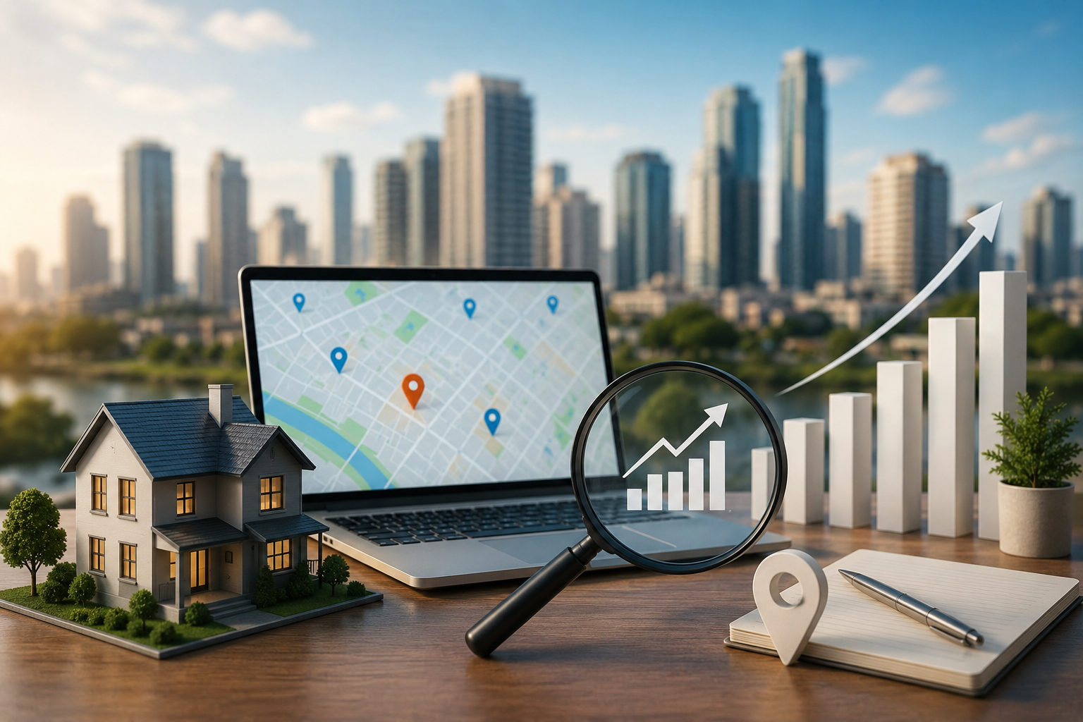 Real estate growth and analytics scene