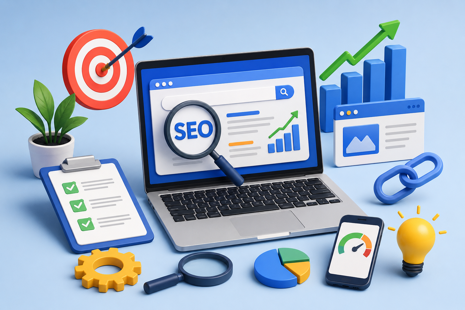 search engine optimization strategy visual