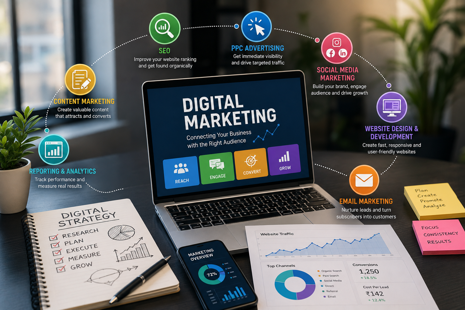 Digital Marketing Strategy Workspace