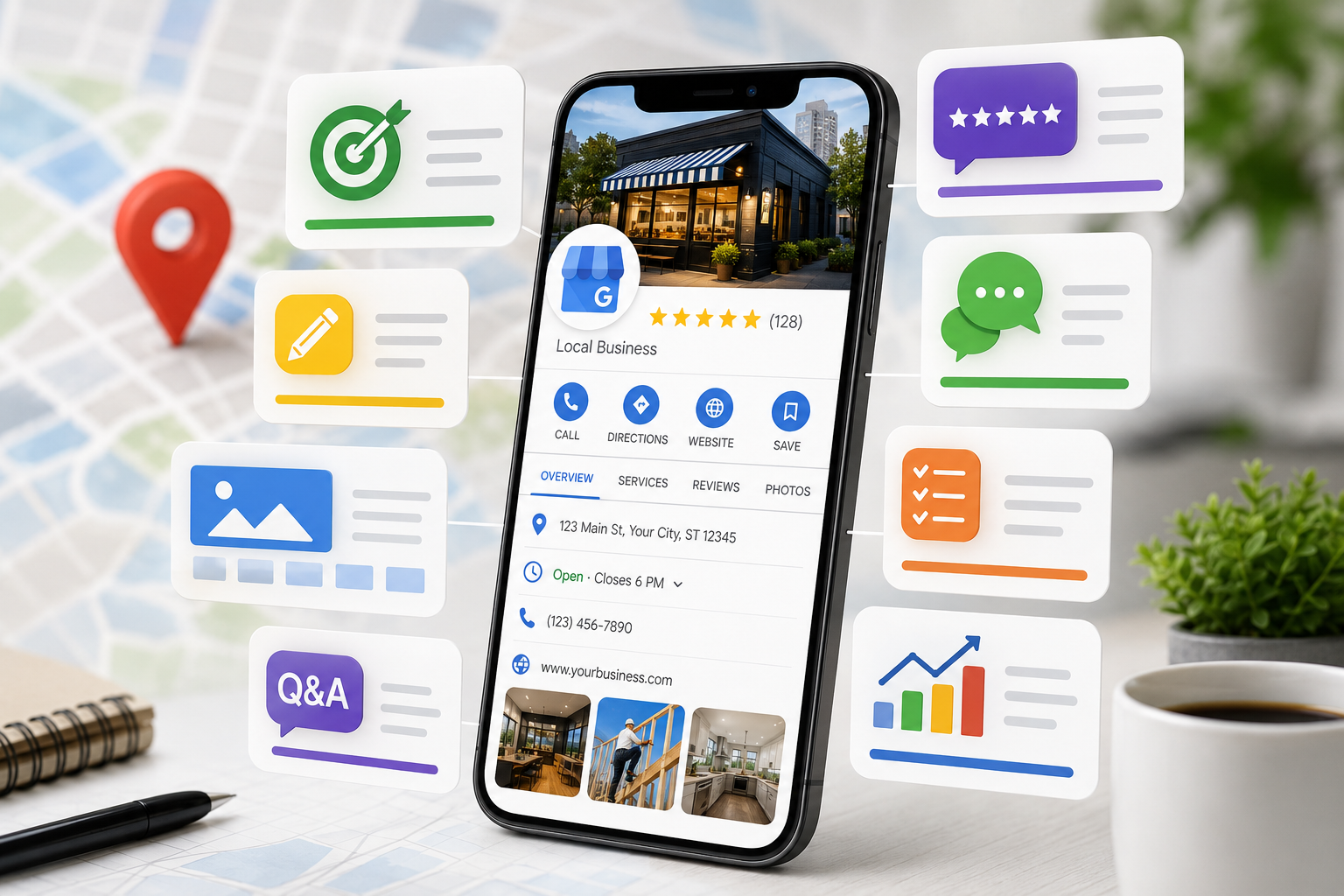 Google Business Profile optimization for local traffic