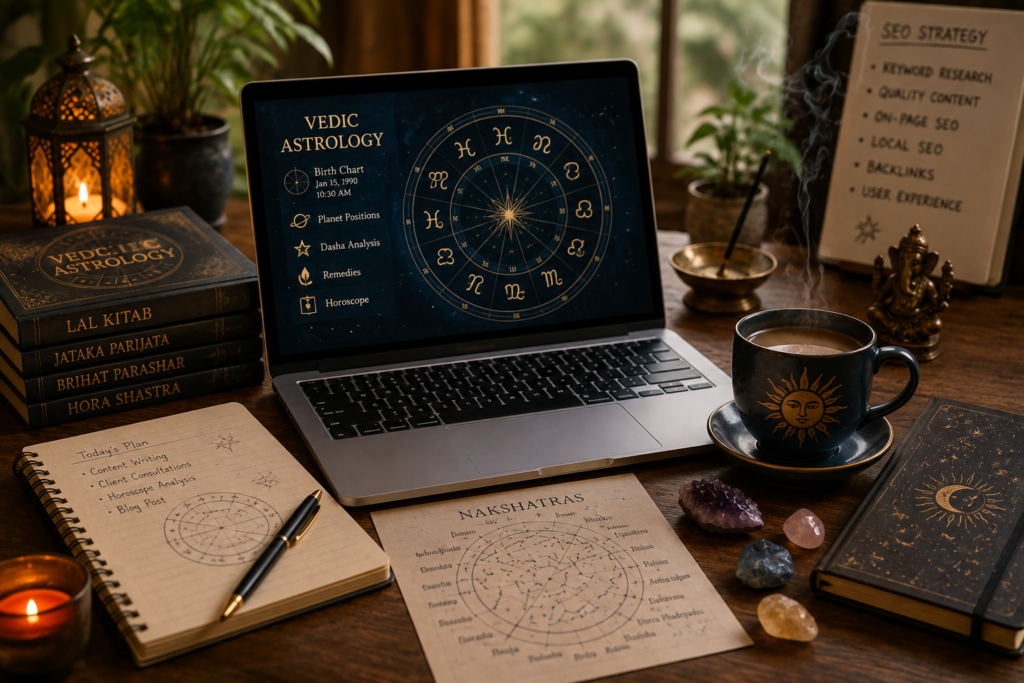 Mystical Vedic Astrology Workspace